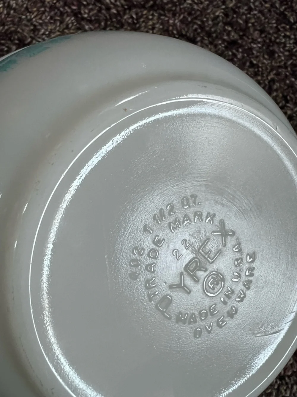 Pyrex Butterprint 402 - Picture 2 of 4